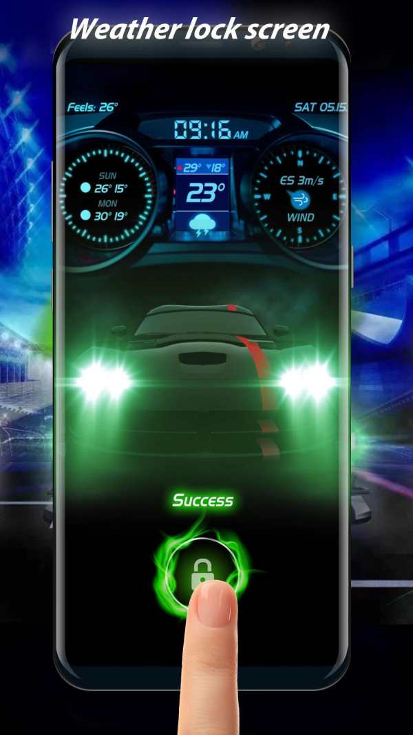 Free Phone Lock Screen App ❤ скриншот 2