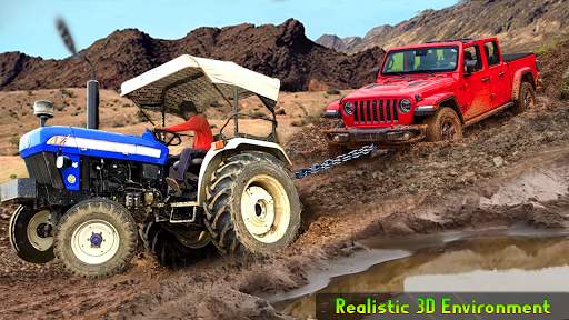 Heavy Tractor Pulling & Farming Drive Simulator screenshot 1