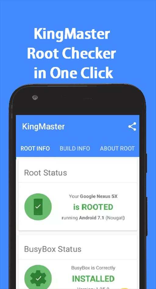 KingMaster : Root Checker 2020 screenshot 2