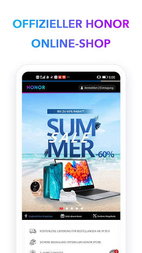 HONOR-Shop screenshot 1