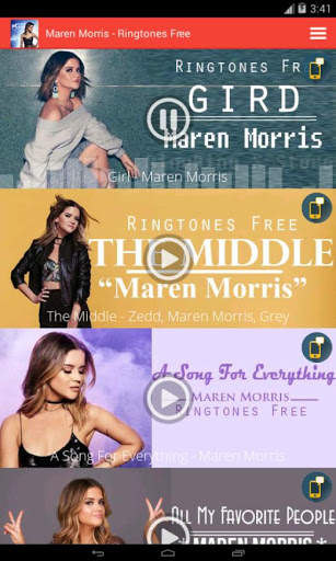 Maren Morris - Ringtones Free screenshot 1