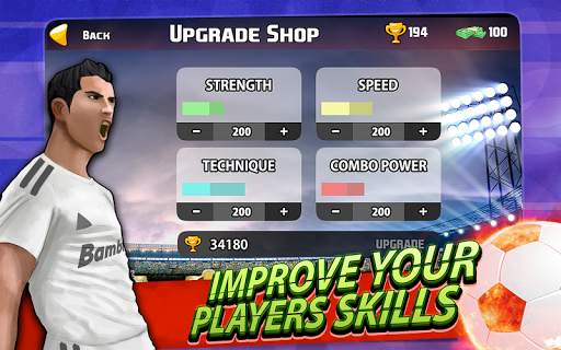 I Giocatori Calcio Lotta screenshot 3
