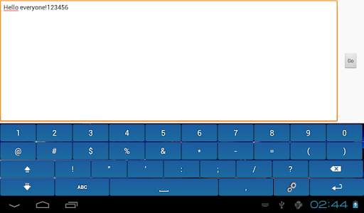 Multicolor Soft Keyboard Free screenshot 13