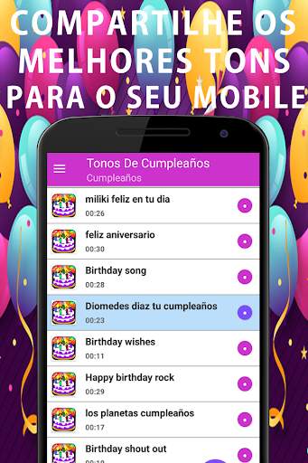 feliz aniversário ringtone screenshot 5