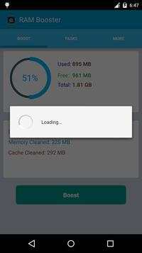 RAM Booster intelligente screenshot 1