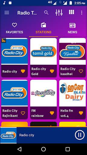 Radio Tamil HD - Online Fm Radio screenshot 1