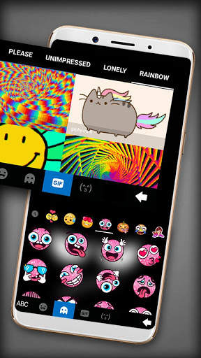 Black Angry Face Keyboard Theme स्क्रीनशॉट 5