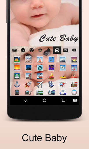Baby Live Keyboard Theme screenshot 4