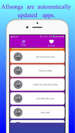 Songs The Beatles screenshot 2