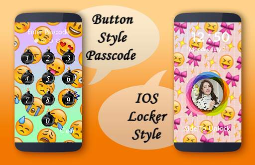 Emoji Lock Screen 1 تصوير الشاشة