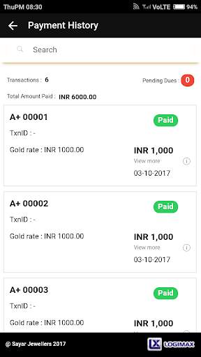 Sayar Jewellers screenshot 4