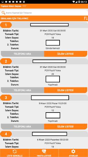 Saye AHBS Mobil-iz screenshot 5