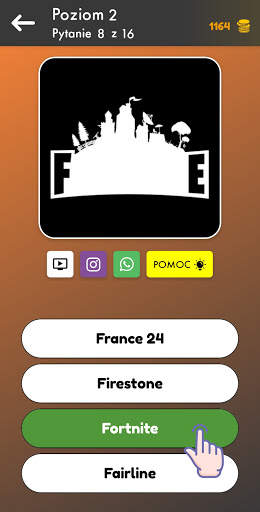 Gra Logo pytaniami zamkniętymi screenshot 4