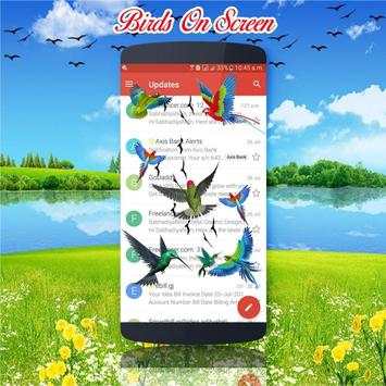 Birds on screen | Prank app screenshot 3