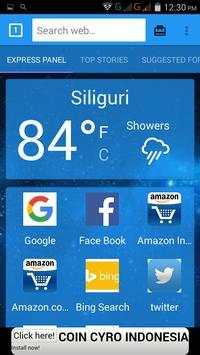 Fast Browser screenshot 1