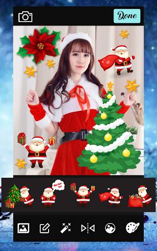 Christmas Photo Editor Santa Claus screenshot 4