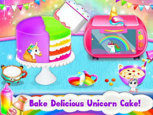 Unicorn Cake Maker: Bakery Kitchen Games screenshot 2
