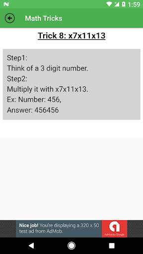 Math Tricks screenshot 4