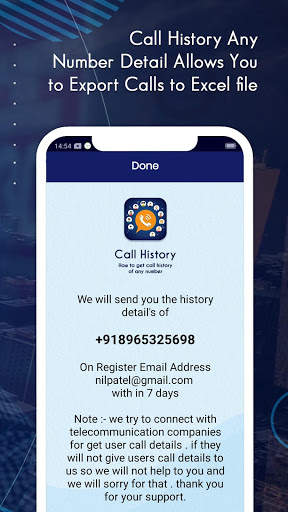 Call History: Call Details Of Any Mobile Number screenshot 5
