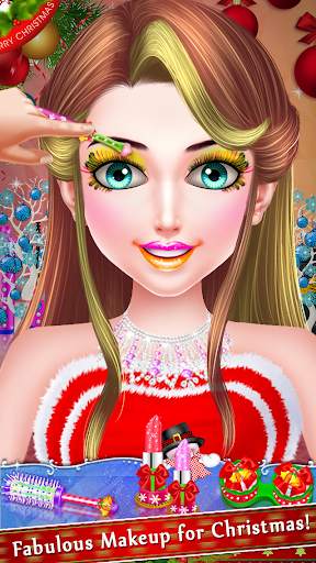 Christmas Makeover Salon : Makeup & Dress Up Game screenshot 4