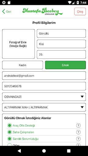 Mustafa Bozbey Gönüllüleri screenshot 8