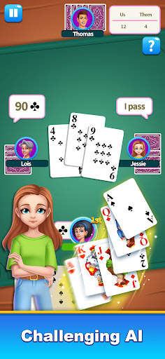 King of Belote Card Game screenshot 6