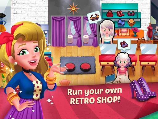 Retro Style Dash - Fashion Shop Simulator Game скриншот 7