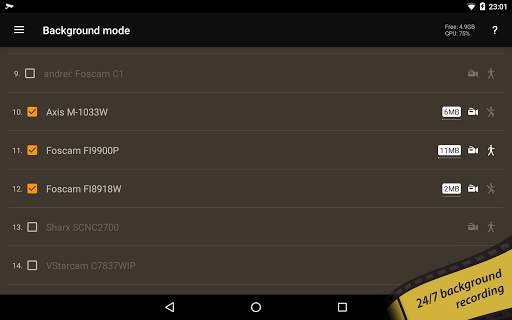 tinyCam Monitor PRO screenshot 12
