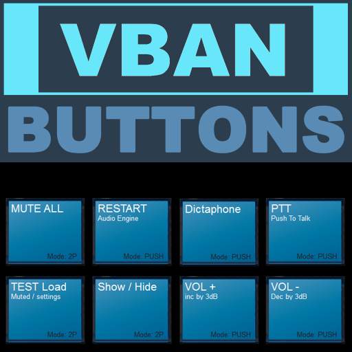 VBAN Buttons 1.2.1