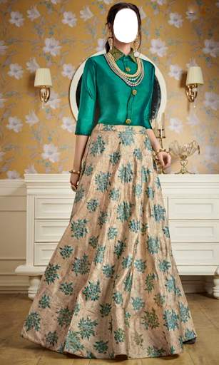 Lehenga Choli Party Wear Photo Suit screenshot 5