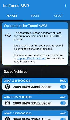 bmTuned AWD screenshot 2