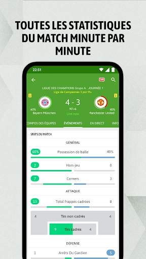 BeSoccer - Résultats de foot screenshot 4