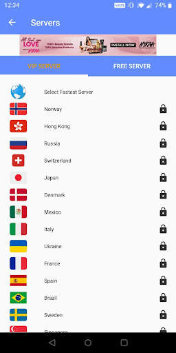 PRO VPN screenshot 3