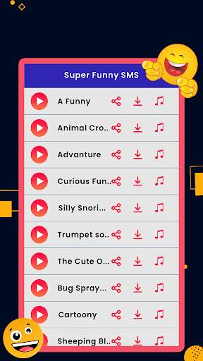 Super Funny SMS & Notification Tones screenshot 2
