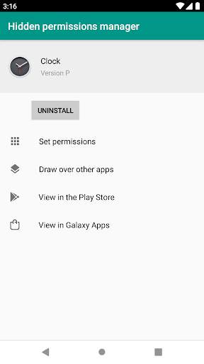Hidden permissions manager screenshot 4