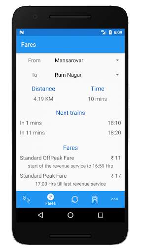 Jaipur Metro Route, Fares, Map, Timings - 2020 screenshot 2