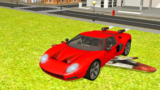 Flying Car- Vehicle Driving 3d screenshot 4