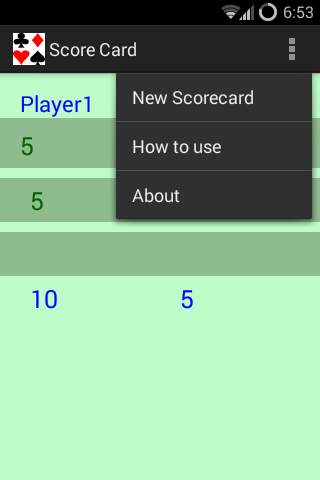Rummy Score Card screenshot 3