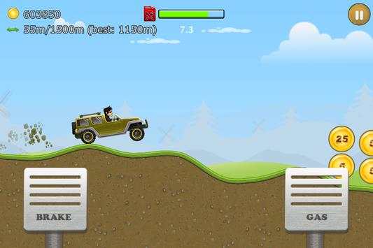Up Hill Racing: Car Climb screenshot 1