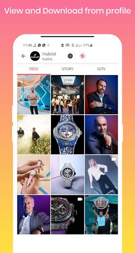 GBinsta - Saver for Instagram, IGTV, Story & Reels screenshot 4