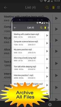 Voice recoder screenshot 4