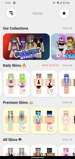Swimsuit Skins screenshot 1