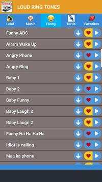 Loudest Ringtones Funny Ringtones Birds Ringtones screenshot 8