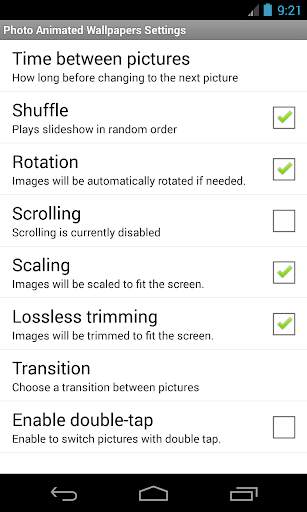 Photo Animated Wallpapers screenshot 3