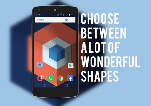Chrooma Float Live Wallpaper screenshot 1
