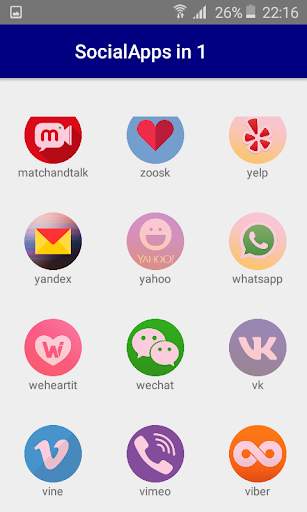 All Social Apps ( All In One) screenshot 4