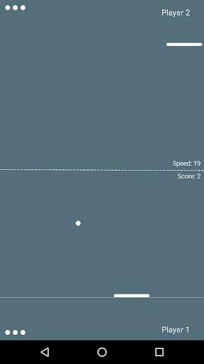 1 or 2 players 🏓 Pong Fader - Retro pong game screenshot 2