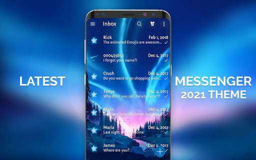 Azul messenger theme version screenshot 1