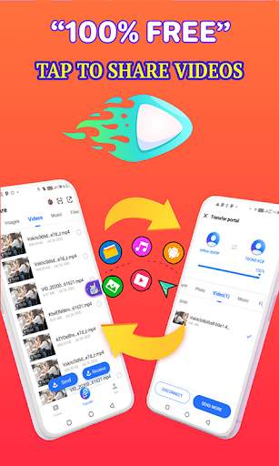 X zender file transfer fast share app screenshot 4