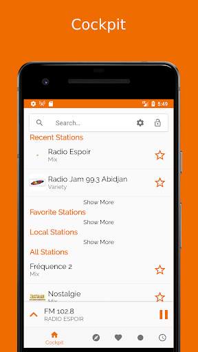 Internet Radio Côte d’Ivoire screenshot 1
